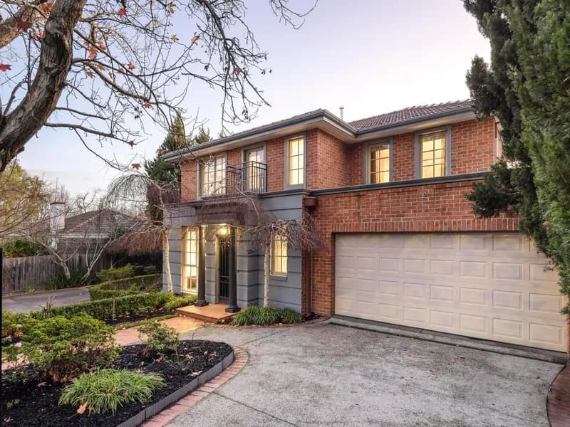 Two-storey red-brick family home in Canterbury